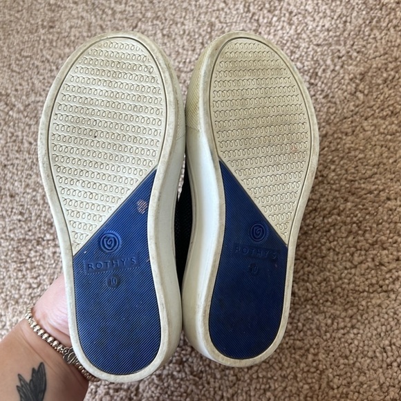 Rothy’s The Kids Sneaker Steel Grey Slip On - Picture 9 of 10